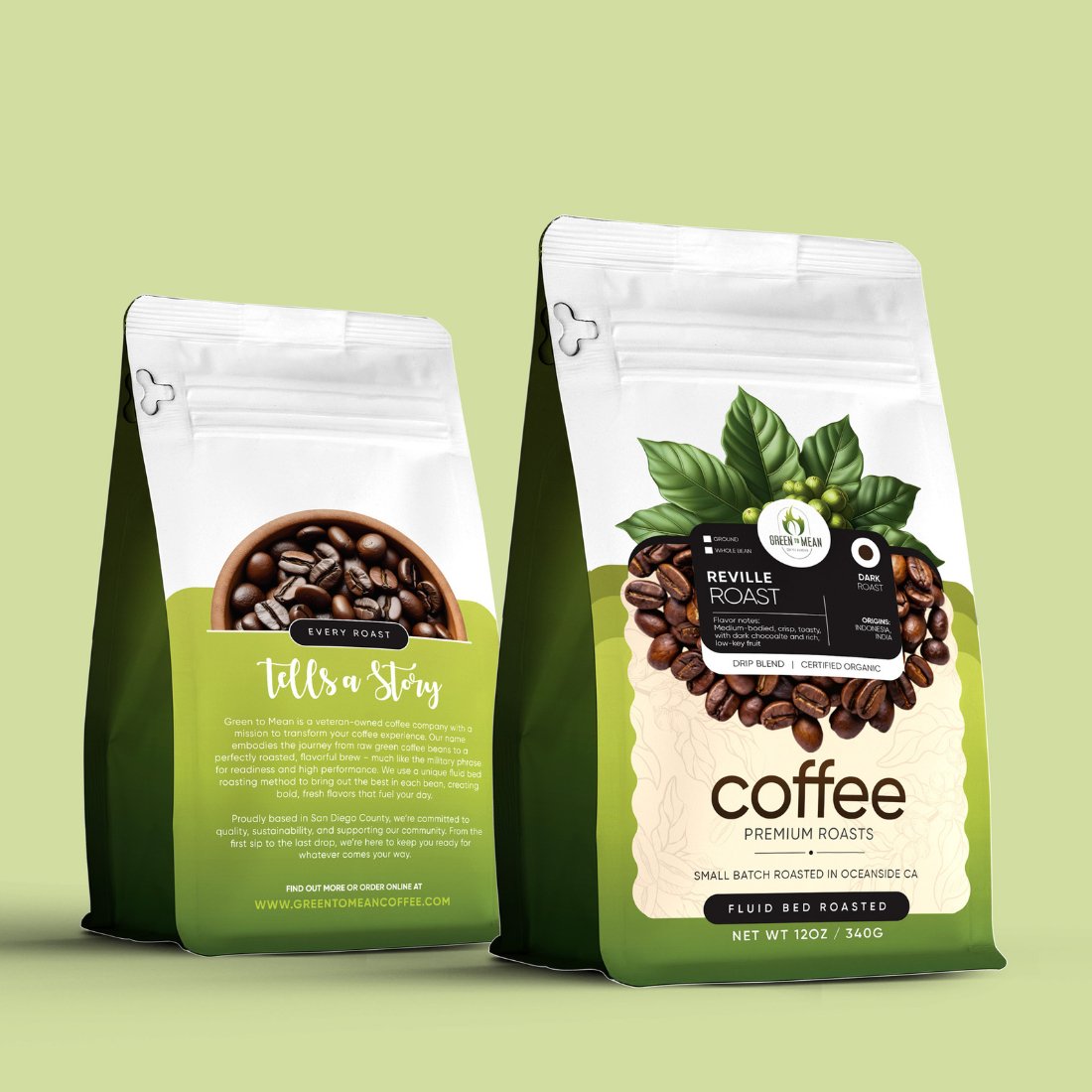 Reveille Roast by Green To Mean Coffee