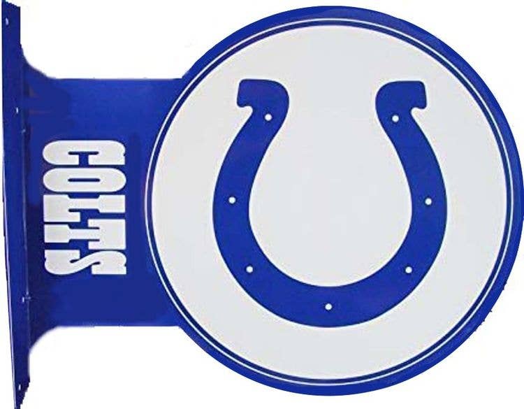 Indianapolis Colts Flange Sign